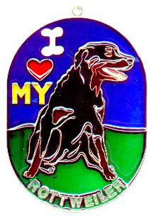 (image for) Rottweiler - Suncatcher