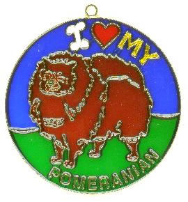 (image for) Pomeranian - Suncatcher