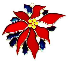 (image for) Poinsettia - Suncatcher